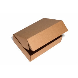 Pack 25 Cajas Carton Envios Automontables, Paquetes Regalo, Kraft, Packaging de 21x30x10cm.