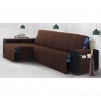 Funda de sofa pr谩ctica chaise longue Kioto de Belmart铆